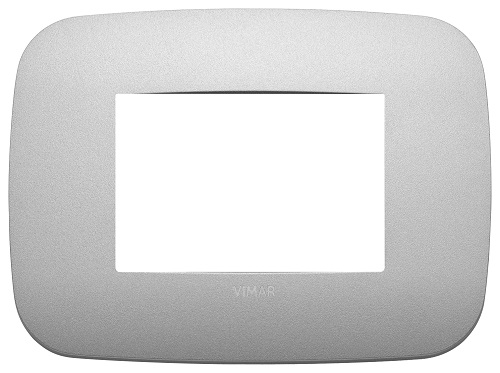 Placca 3m Rondò Argento Matt